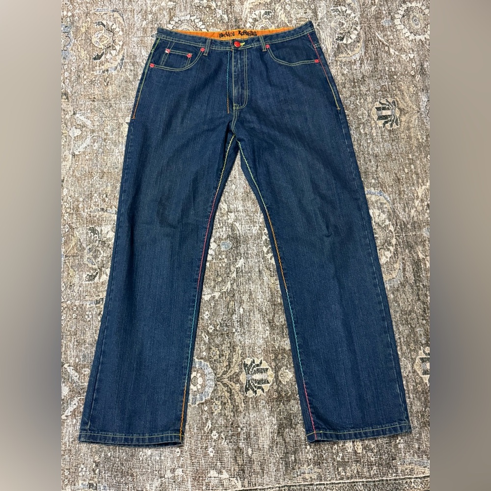 Brooklyn Xpress Baggy Y2K Hip Hop Jeans 40x34 Southpole STYLE 90s Punk‎ Wide Leg